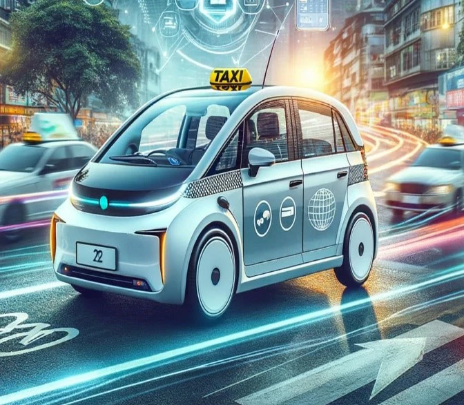 avec le progrès de technologies , les taxis doivent s'adaptés à cette évolution 